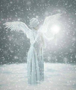 angelo nella neve